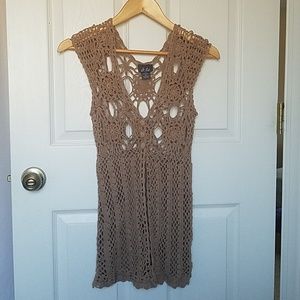 Brown Summer Cardigan